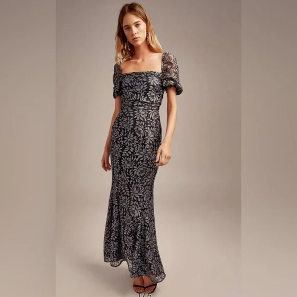 keepsake lace dress The Great Keepsake Lace Column Dress in Black Black / 0